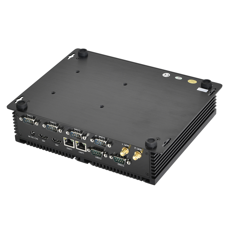 Fanless Industrial Pc Rs485 Core I7 - Grande Offerta Computer Industriale 6*COM RS232