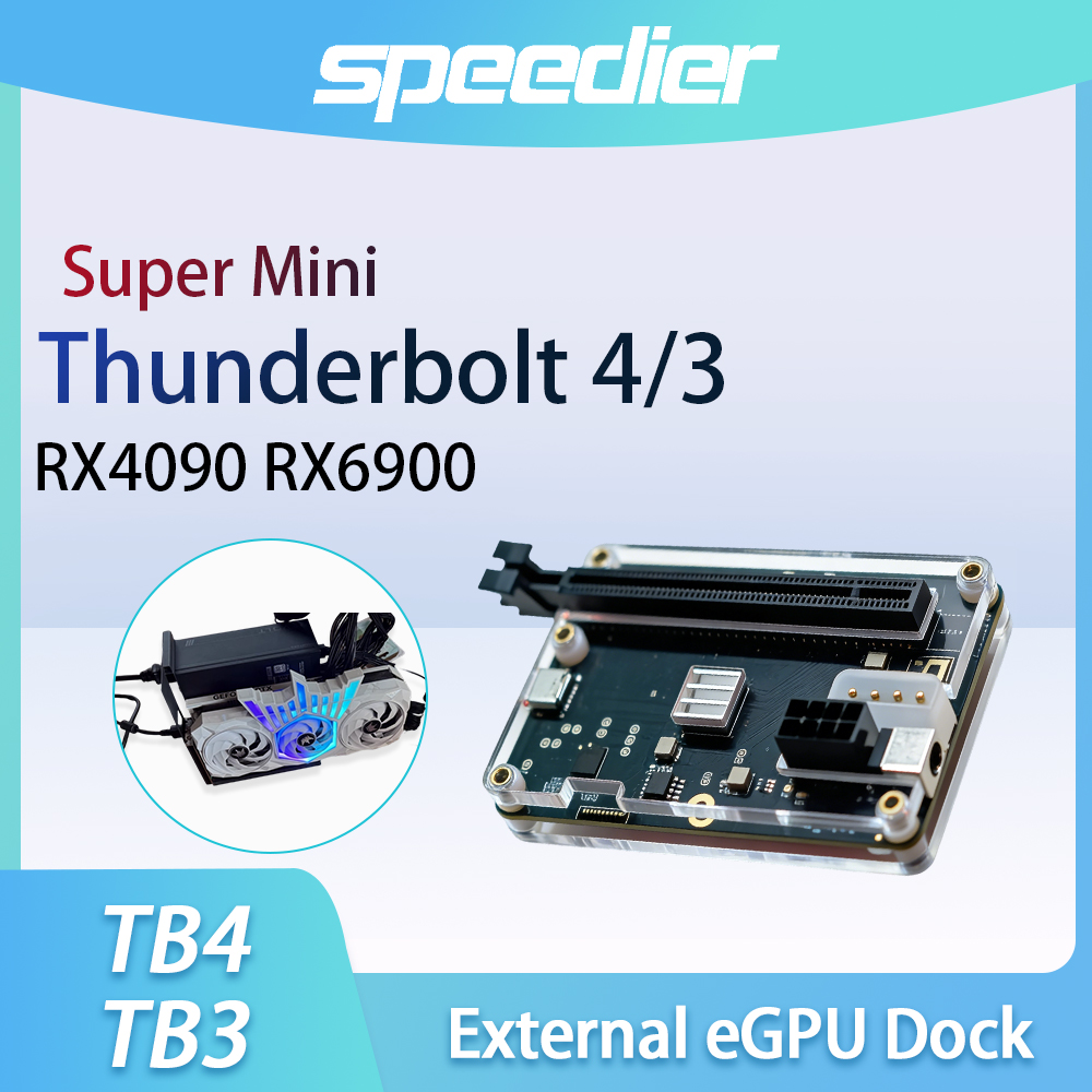 Thunderbolt 4 Egpu Dock Mini Pc - Dock eGPU Thunderbolt 4 3, Stazione