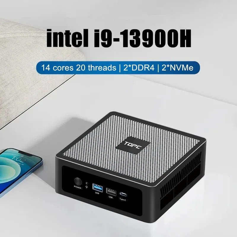 TOPC Mini PC 13a generazione I - Intel Core I9 13900H Mini Pc recensione e prezzo