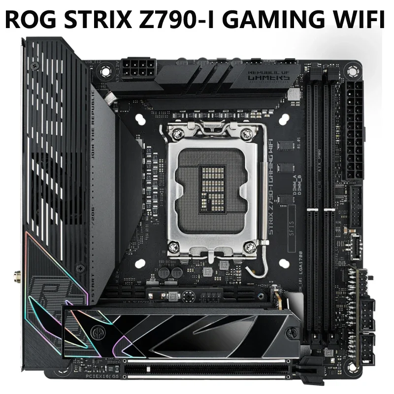 ASUS ROG STRIX Z790-I GAMING W - Lga1700 Itx Motherboard Ddr5 recensione e prezzo