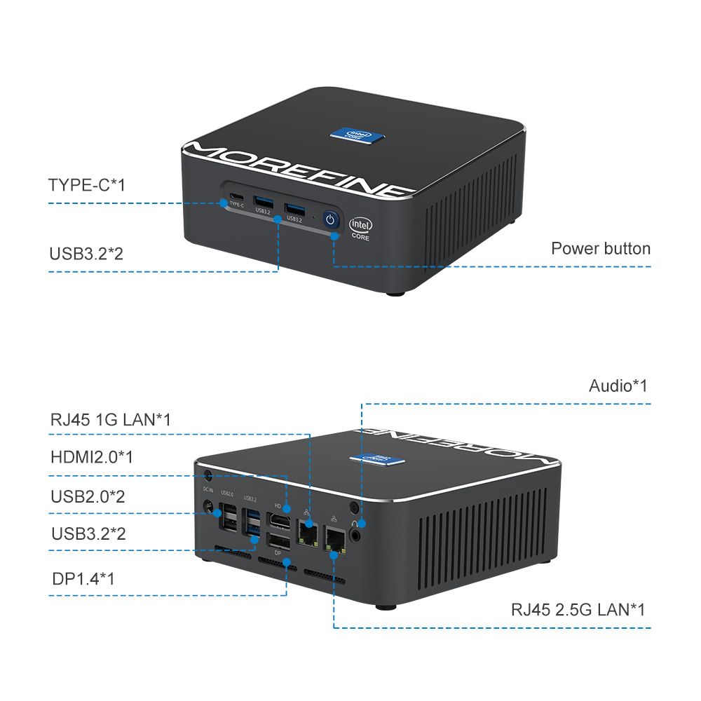 2025 Mini PC i9-13900H i9 1290 - Intel Core I9 13900H Mini Pc recensione e prezzo