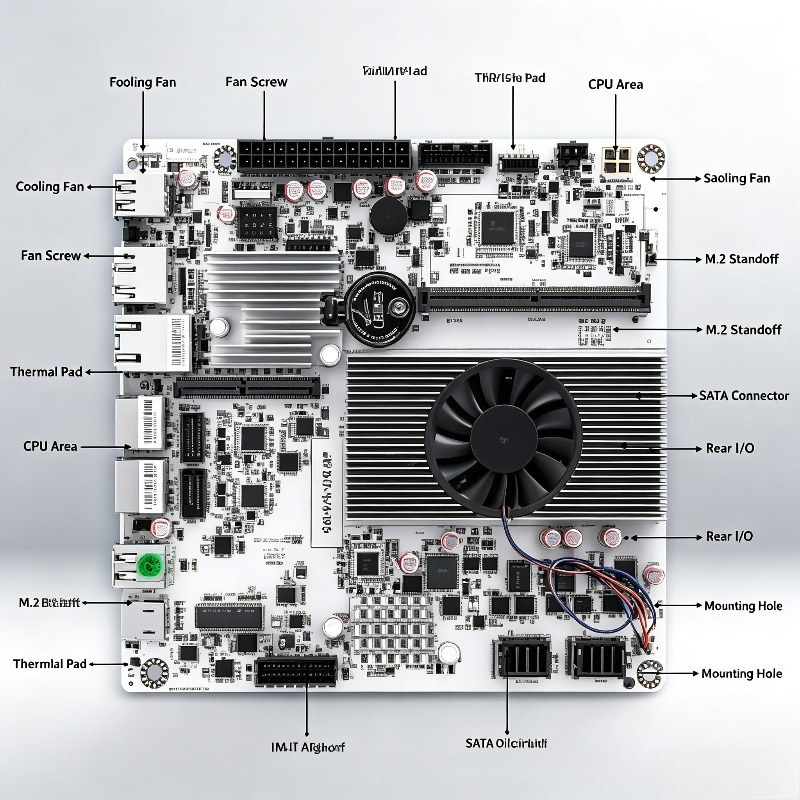 Scheda Madre Mini ITX NAS con  - Nas Motherboard 8 Sata Mini Itx recensione e prezzo
