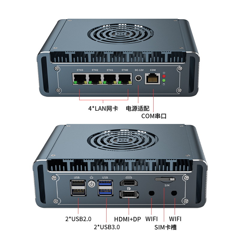 Mini PC Router 2.5G Fan 13620H - Pfsense Firewall Router 2.5G 4 I226 recensione e prezzo