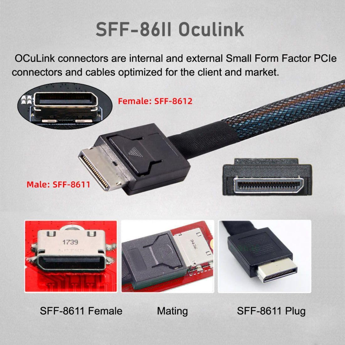 JonISerl Cavo Oculink PCIe 4.0 - Oculink Egpu Mini Pc recensione e prezzo