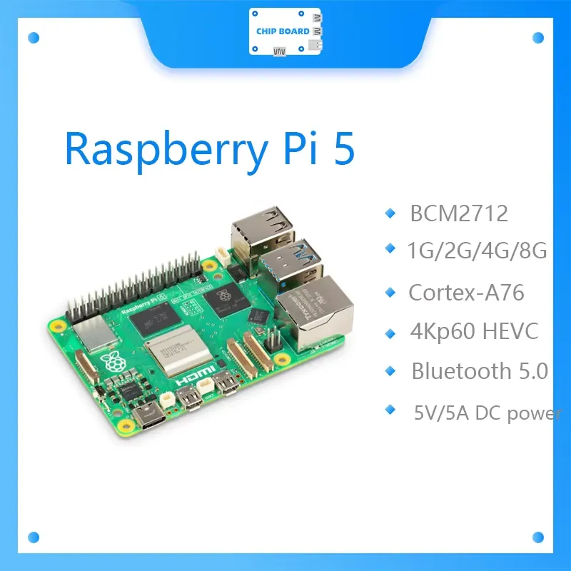 Scheda Raspberry Pi 5 Ufficial - Raspberry Pi 5 8Gb Board recensione e prezzo