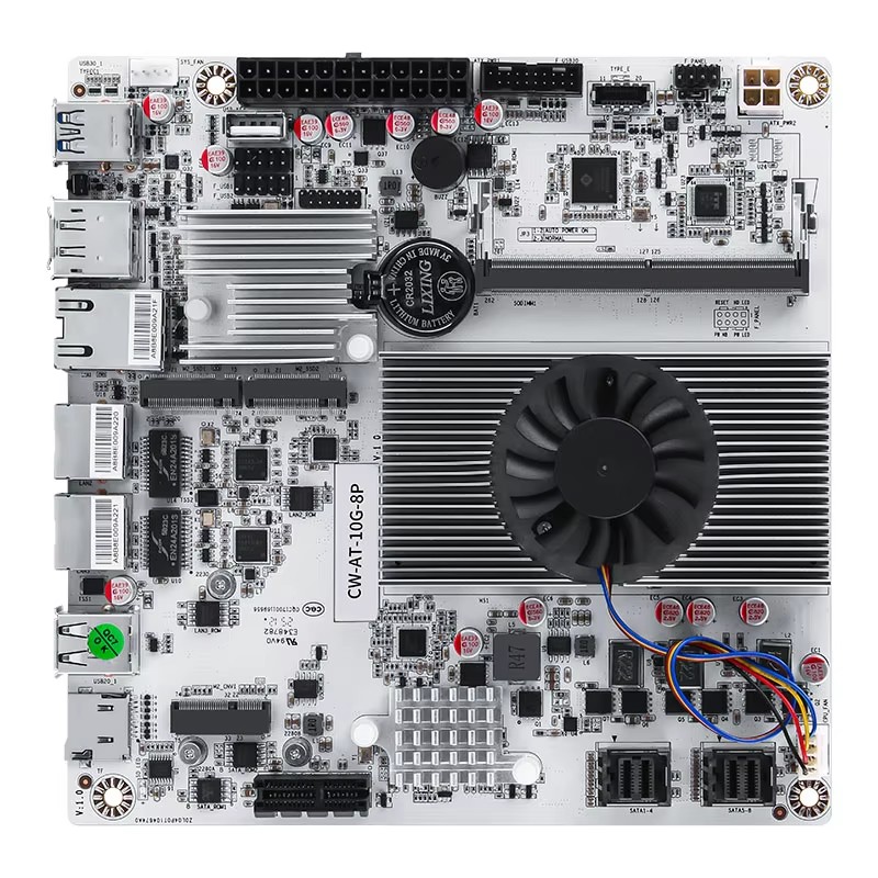 Scheda Madre Mini ITX NAS a 8  - Nas Motherboard 8 Sata Mini Itx recensione e prezzo