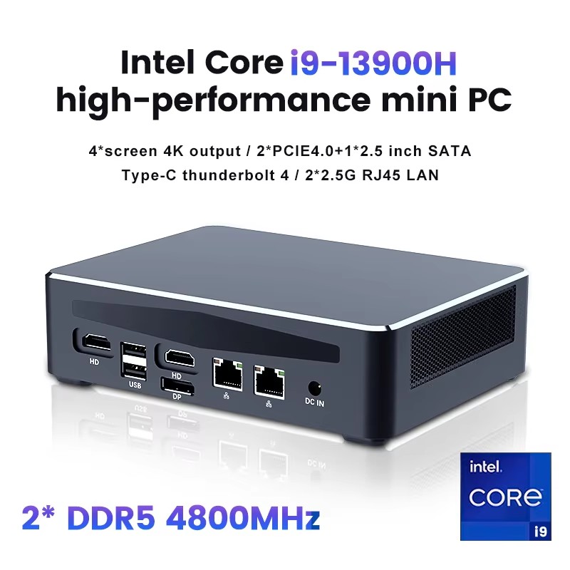 Mini PC Topton Gaming 4 NAS co - Intel Core I9 13900H Mini Pc recensione e prezzo