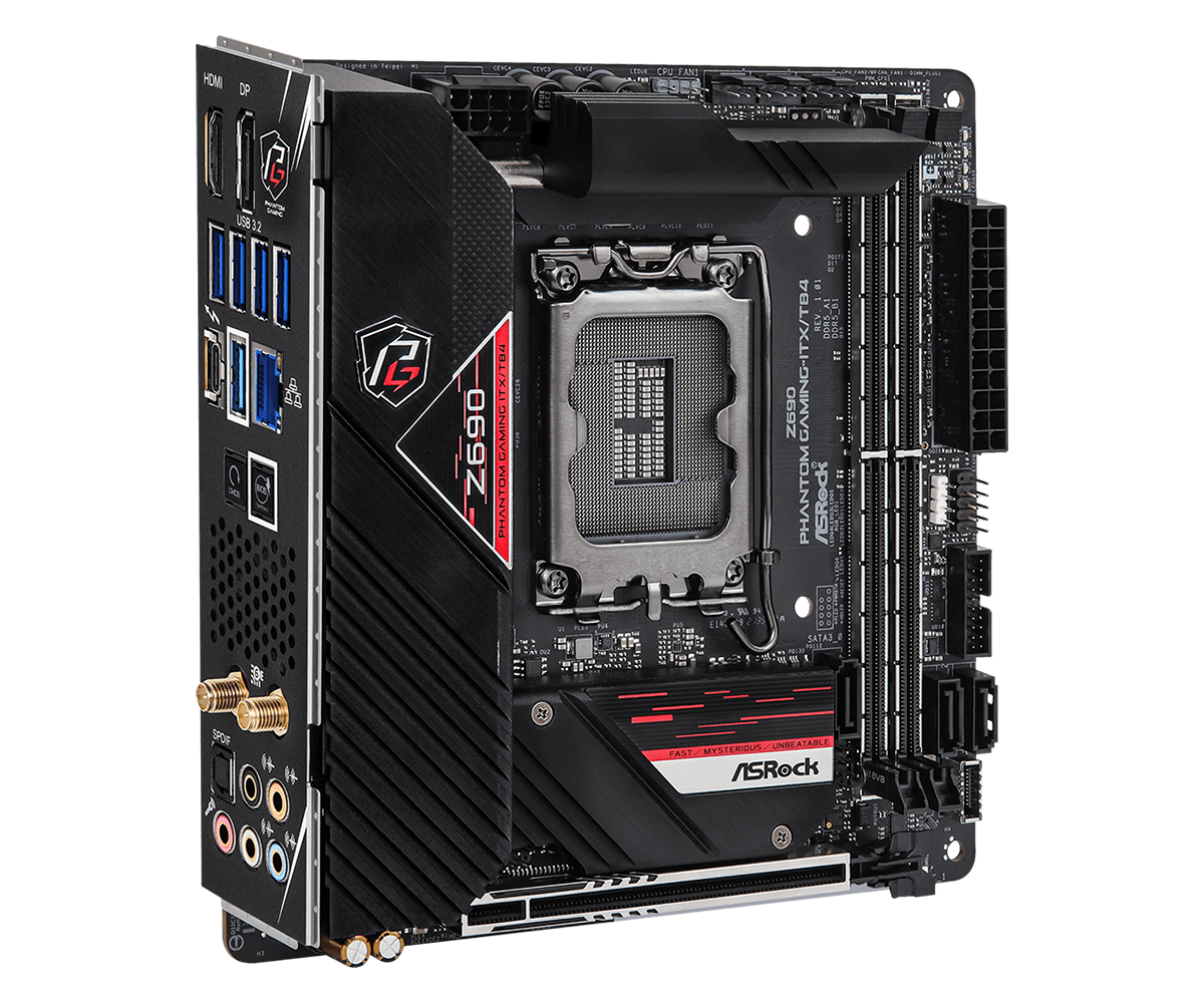 Scheda madre ASROCK Z690 Phant - Lga1700 Itx Motherboard Ddr5 recensione e prezzo