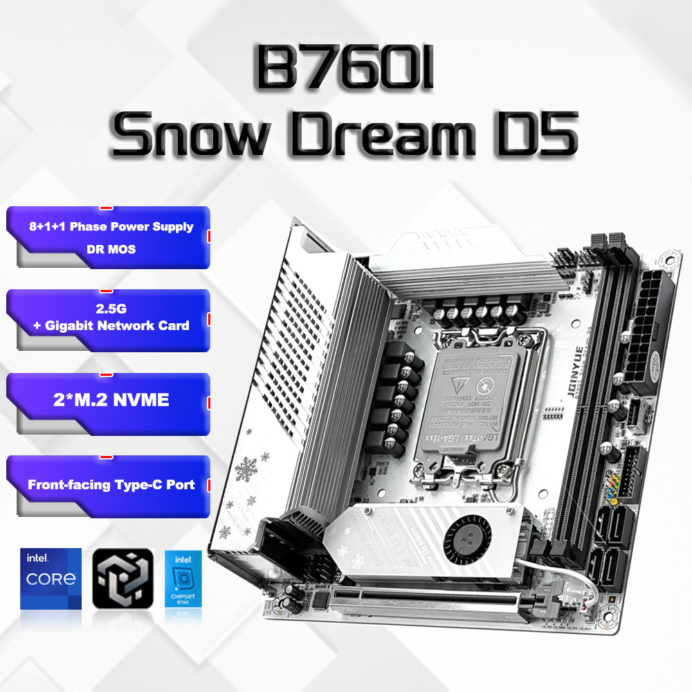 B760i ARGB WIFI DDR5 Scheda ma - Lga1700 Itx Motherboard Ddr5 recensione e prezzo